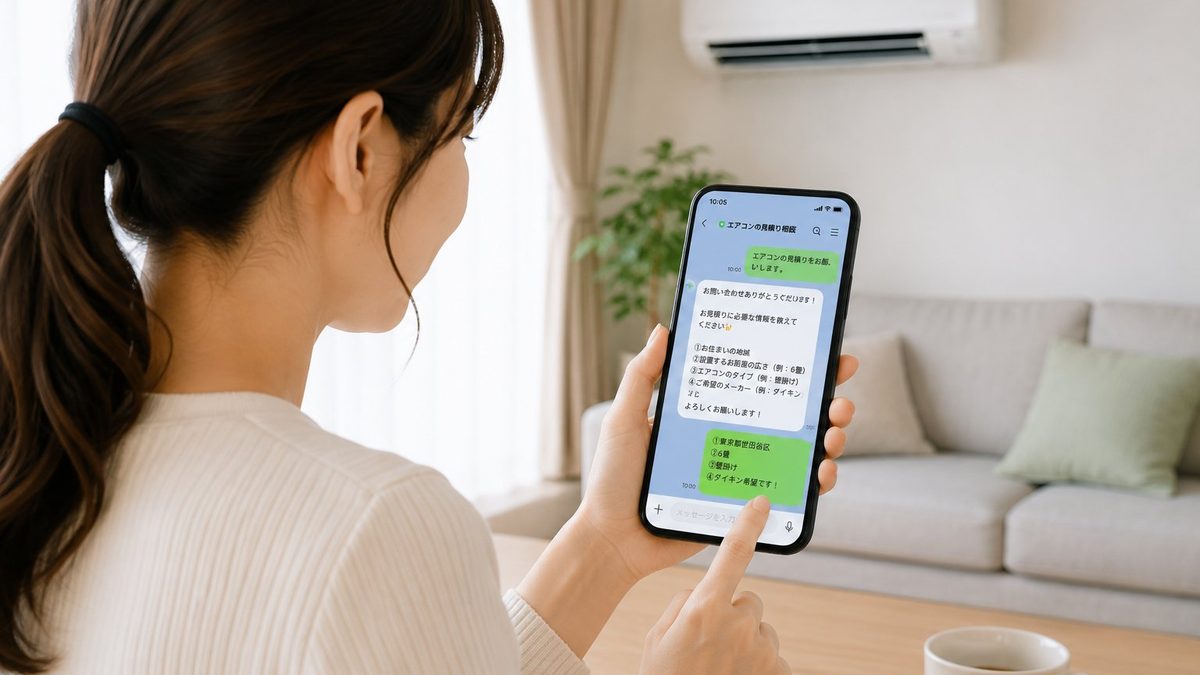 LINEで気軽に相談
